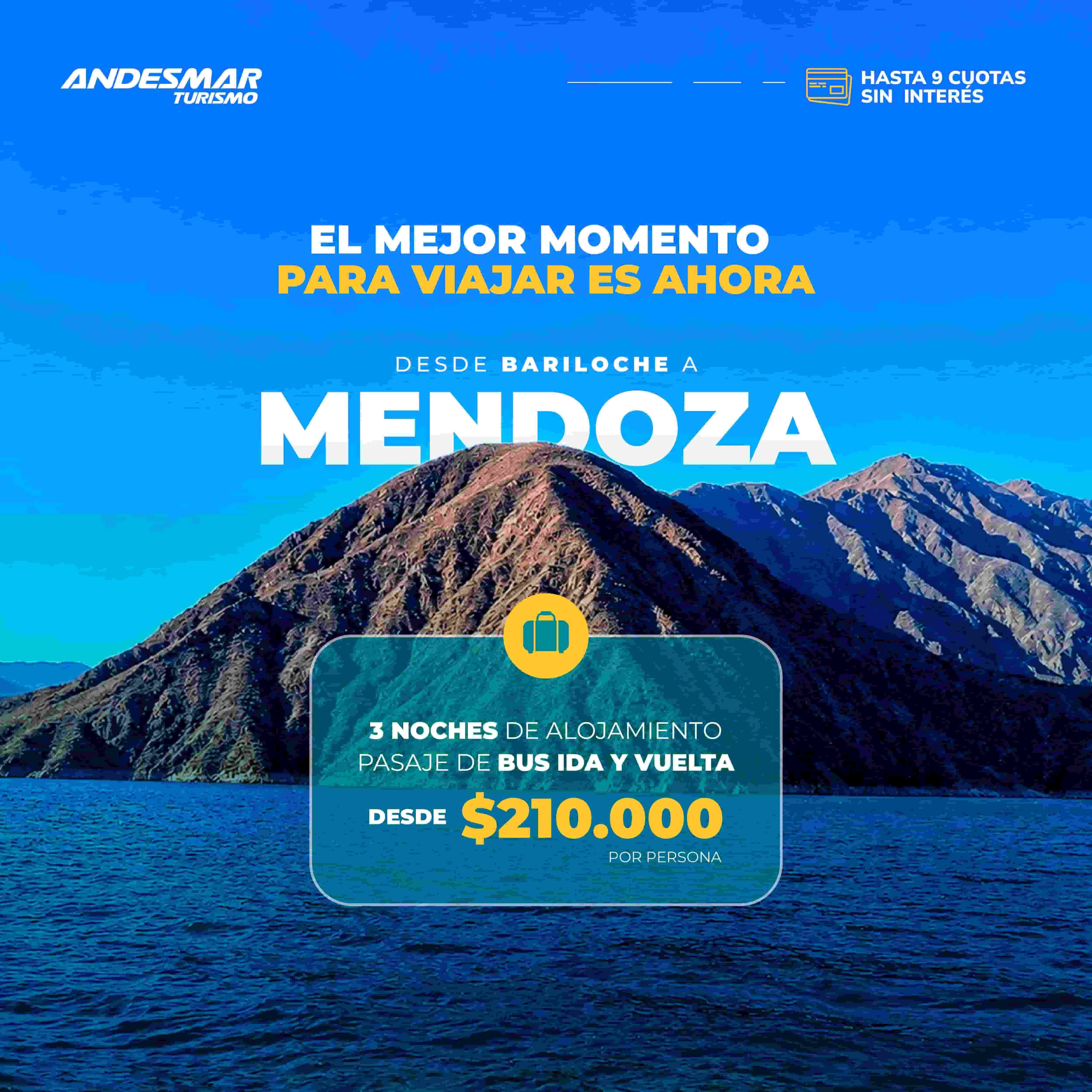 Mendoza desde Bariloche